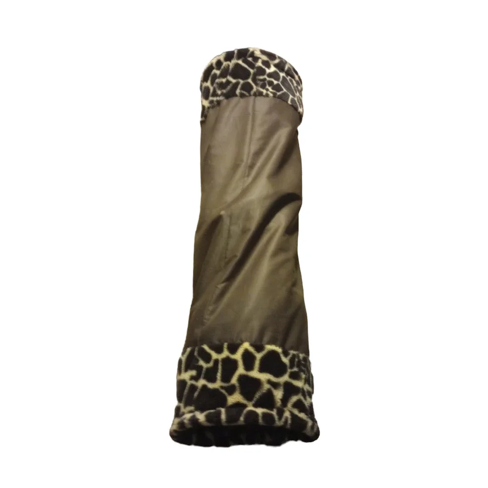 Elite Pet Products INC Kitty Cat Lepard Print Foldable Collapsible Tunnel Toy